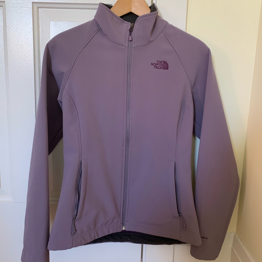 The North Face Purple Zip Up Jacket Size small